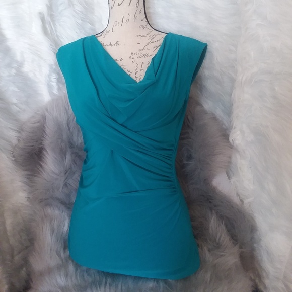 Vince Camuto Tops - Vince Camuto Teal Top Size Small